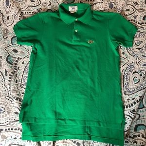 Womens Izod Lacoste Polo Shirt Size Small Green